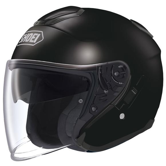 Shoei J-Cruise Black Open Face Helmet