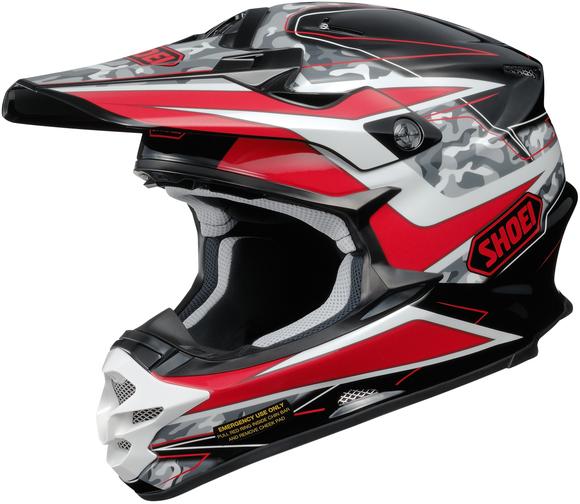 Shoei VFX-W Turmoil TC1 Motocross Helmet