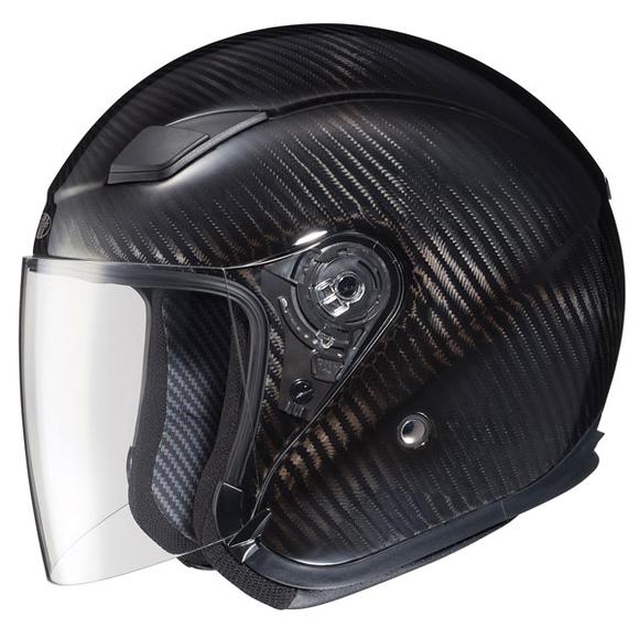 Joe Rocket 'RKT Carbon Pro' Carbon Fiber Weave Open Face Motorcycle Helmet
