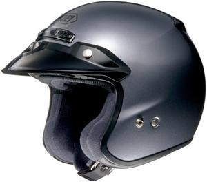 Shoei RJ Platinum R Pearl Grey Open Face Helmet