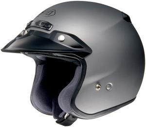 Shoei RJ Platinum R Matte Deep Grey Open Face Helmet