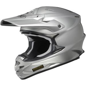 Shoei VFX-W Light Silver Motocross Helmet