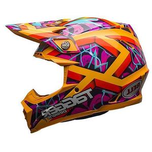 Bell Moto-9 Tagger Orange Motocross Helmet