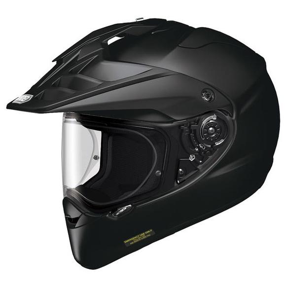 Shoei Hornet X2 Black Dual Sport Helmet