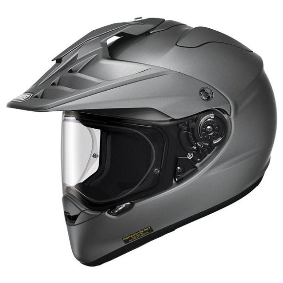 Shoei Hornet X2 Deep Matte Grey Dual Sport Helmet