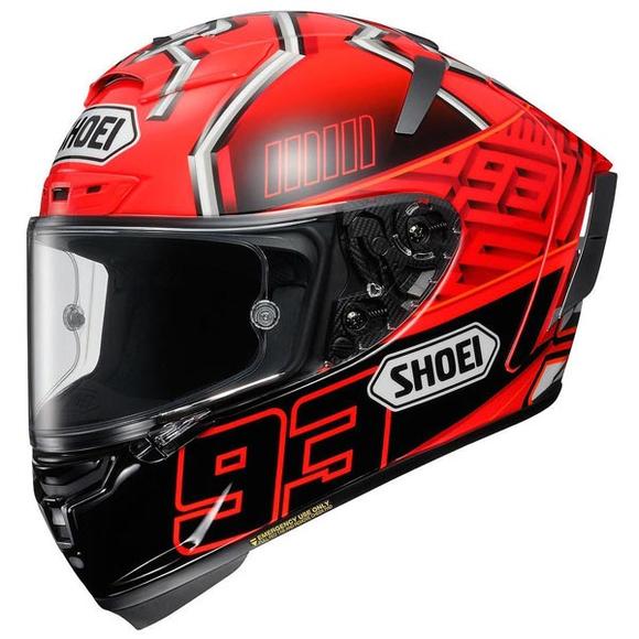 Shoei X-Fourteen Marquez 4 Red/Black Full Face Helmet